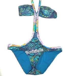 Victoria's secret MEDIUM SEQUINED MONOKINI NWT
